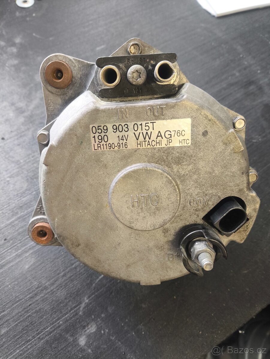 Alternátor A8 HITACHI 059903015p 190A 14V - 2