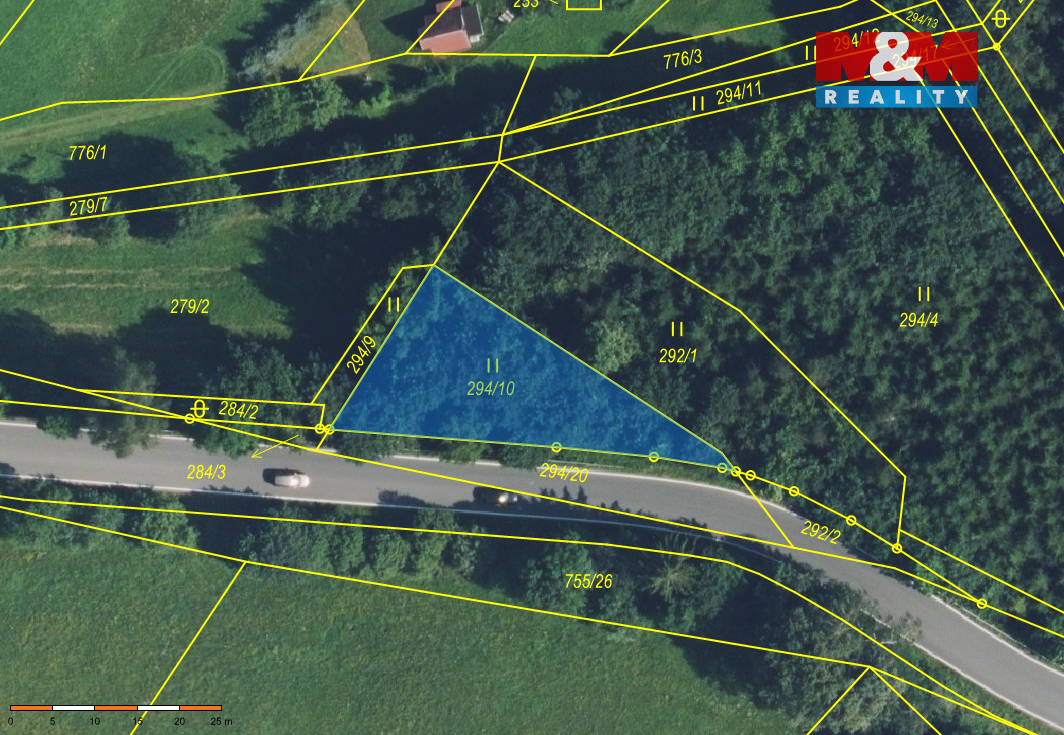 Prodej lesa, 467 m², Kosov - 2