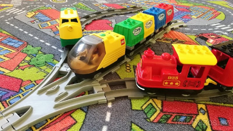 Duplo vlak, přechodová kolej 3:1 - 2