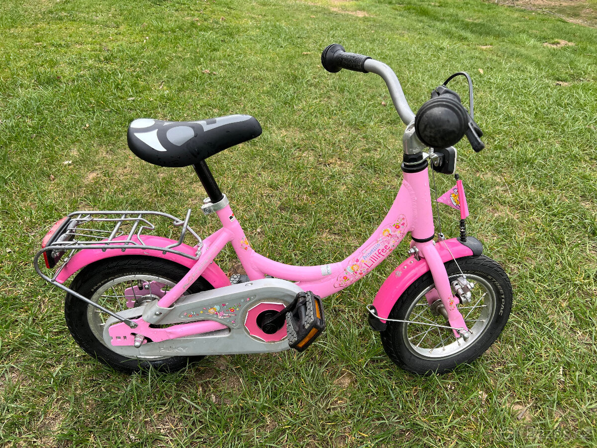 Dětské kolo 12" PUKY ZL 12 ALU růžové/Lillifee - 2
