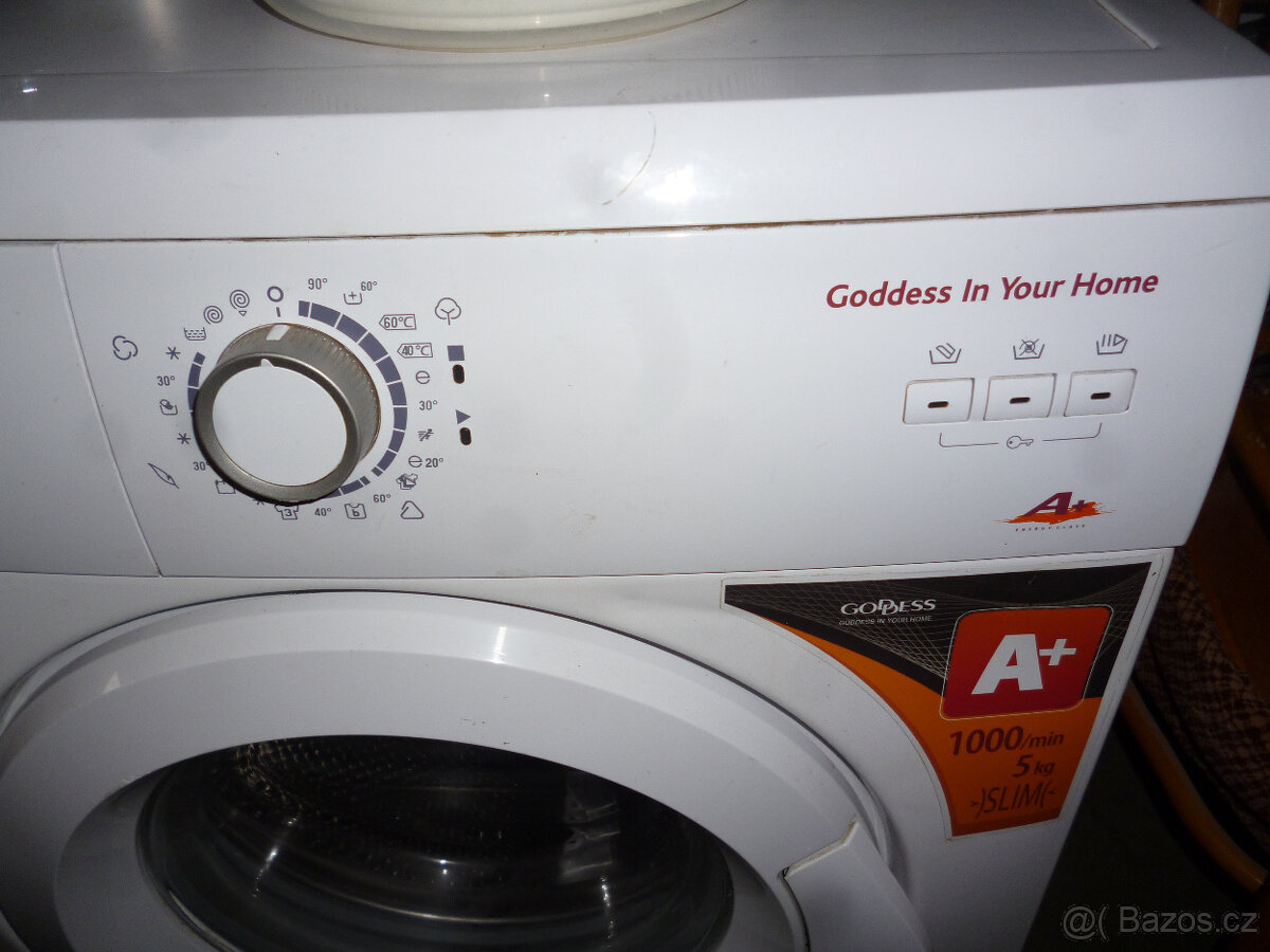 pračka goddess,A+,na 5kg, 1000 ot. - 2