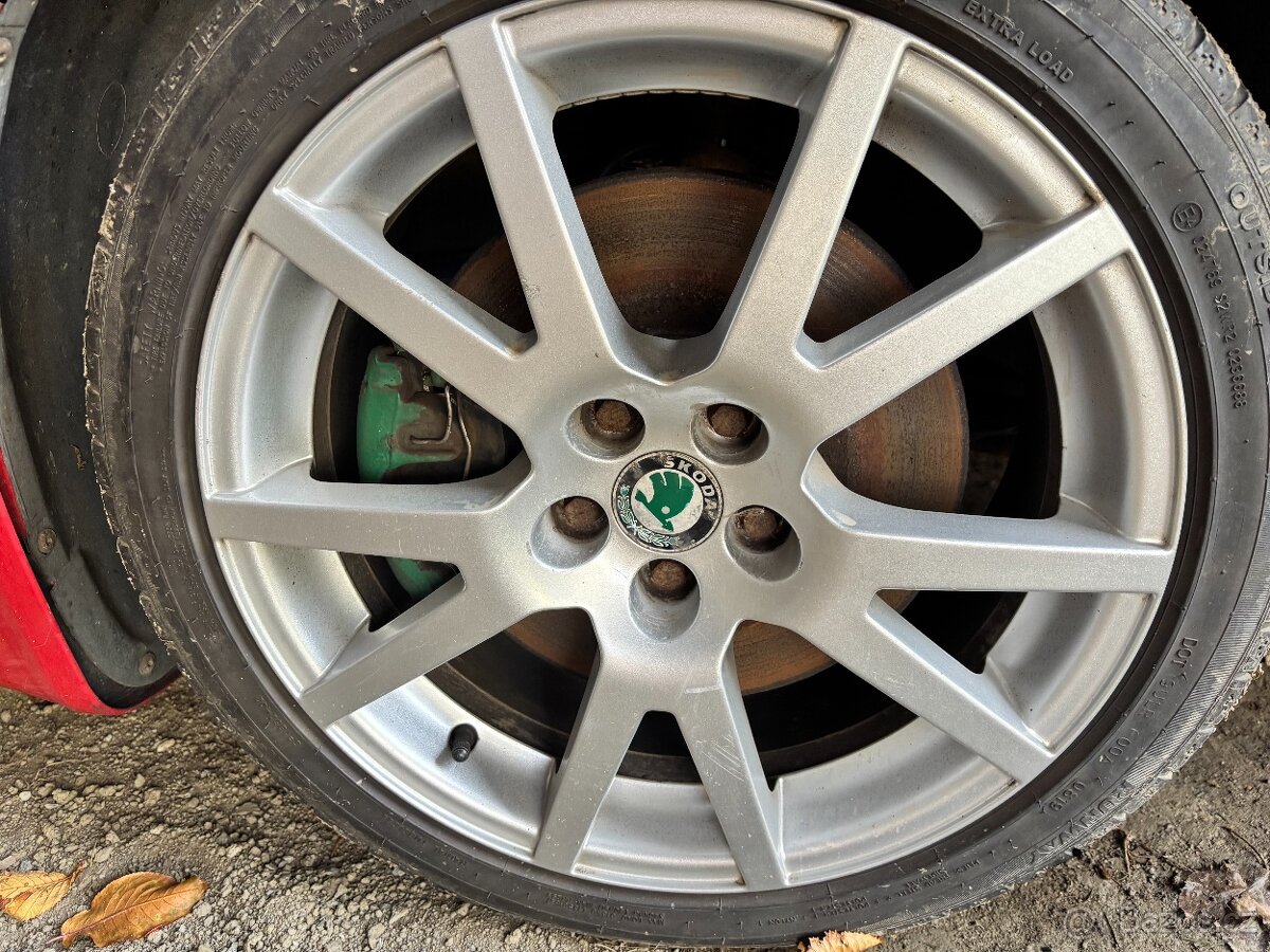 Octavia 1 RS originální Spider 17 sada - 2