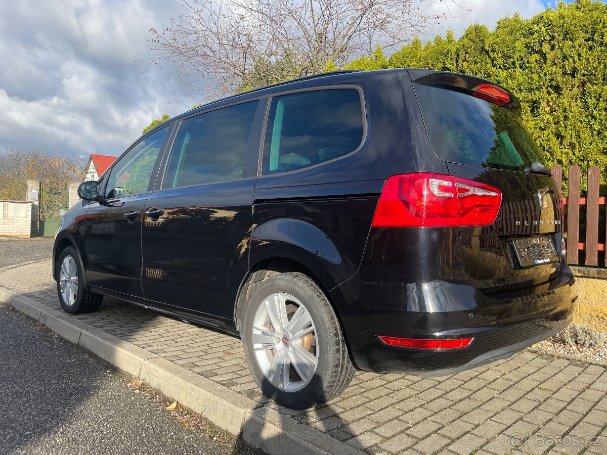 SEAT ALHAMBRA 2.0 TDI 130 kW, r.v.2013, 199000 km, 7-MÍST - 2