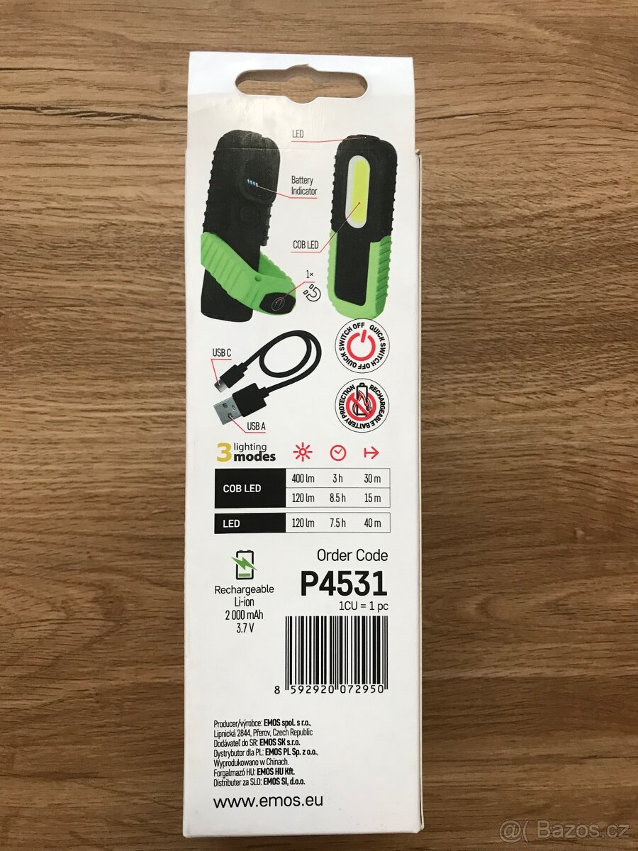 LED nabíjecí svítilna P4531 EMOS - 2