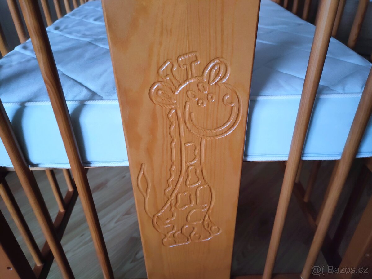 Dětská postýlka z masivu - 2