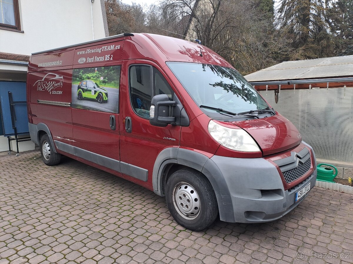 Citroen jumper 3,0td obytny - 2