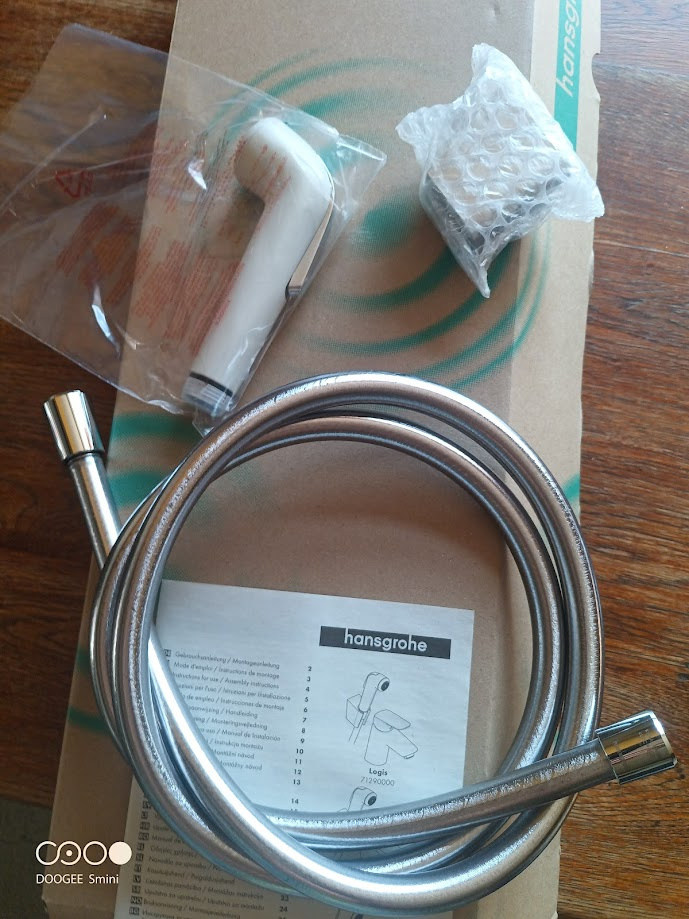 Bidetová sprška Hansgrohe 32122000 - 2