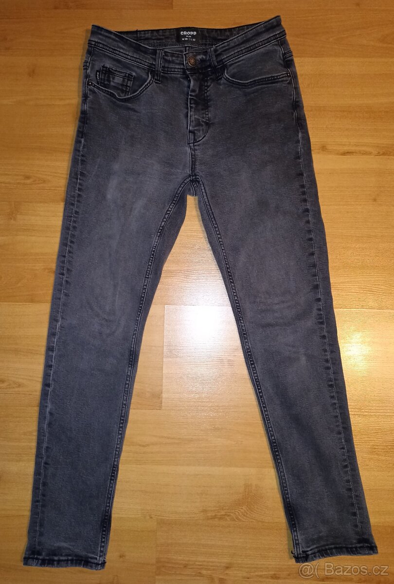 Kalhoty slim, zn.Cropp, vel. 28/32 - 2
