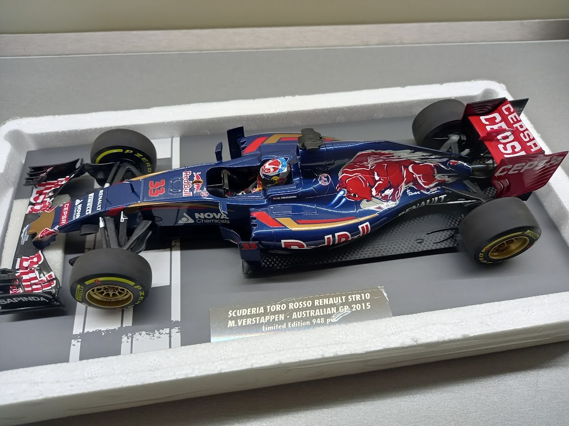 F1 TORO ROSSO STR10 AUSTRÁLIE 2015 MAX VERSTAPPEN 1:18 - 2