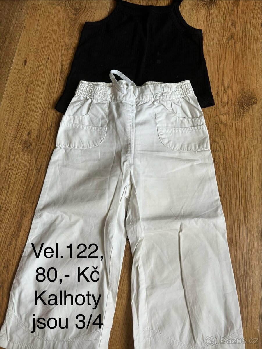 Dívčí oblečení, vel.122 - 2