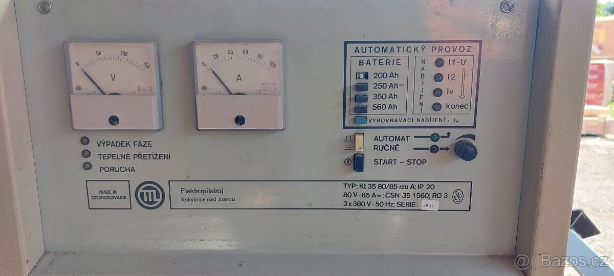 Nabíjecí stanice na VZV - 2