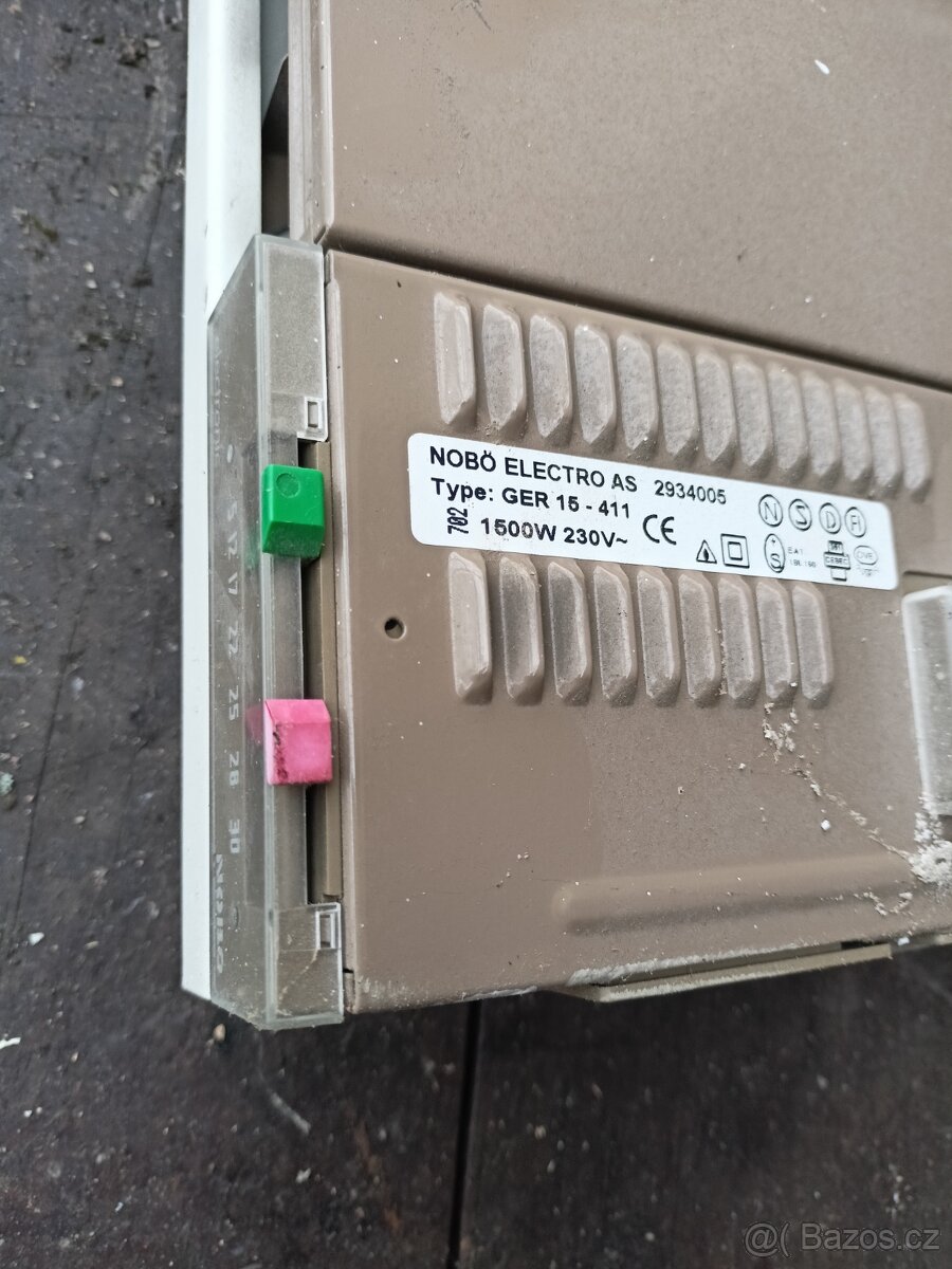 El.primotopne panely. 2ks - 2