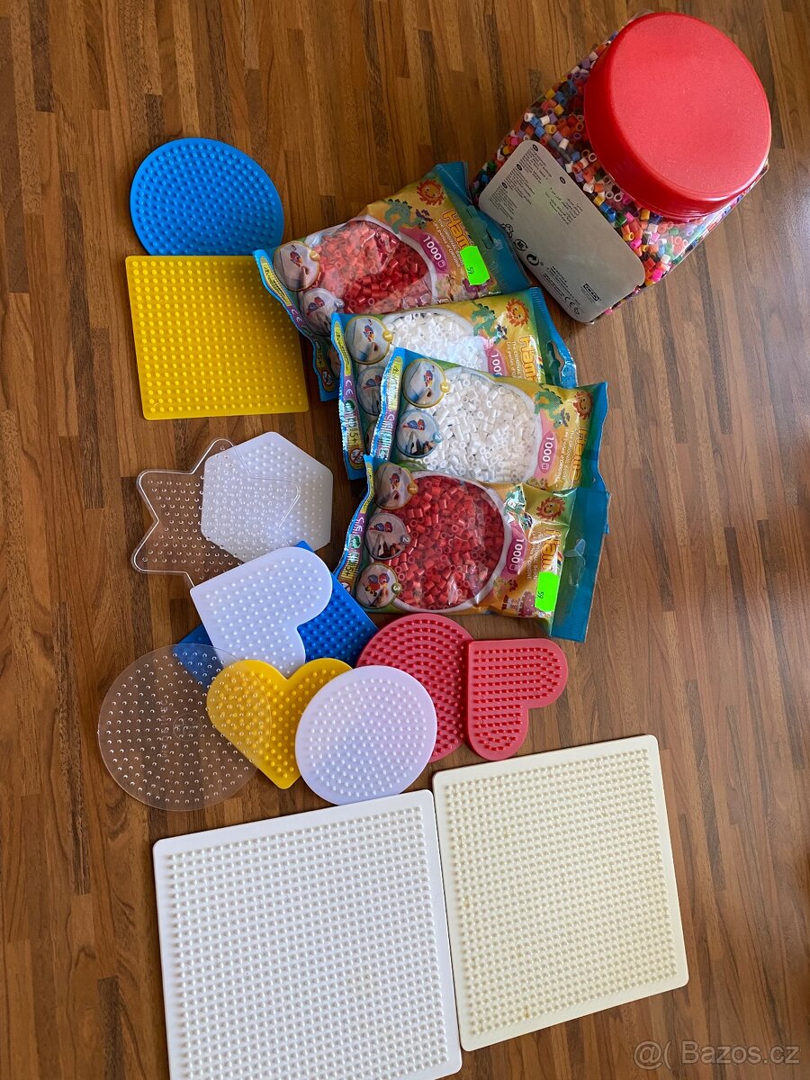 Zažehlovací korálky +šablony - 2