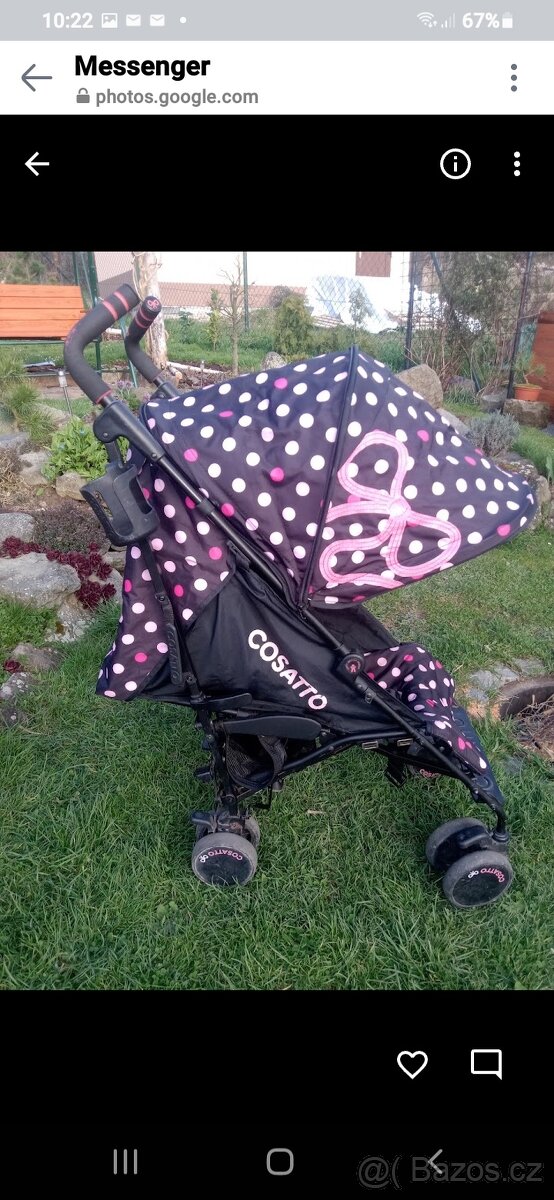 Golfový kočárek- Cosatto - 2