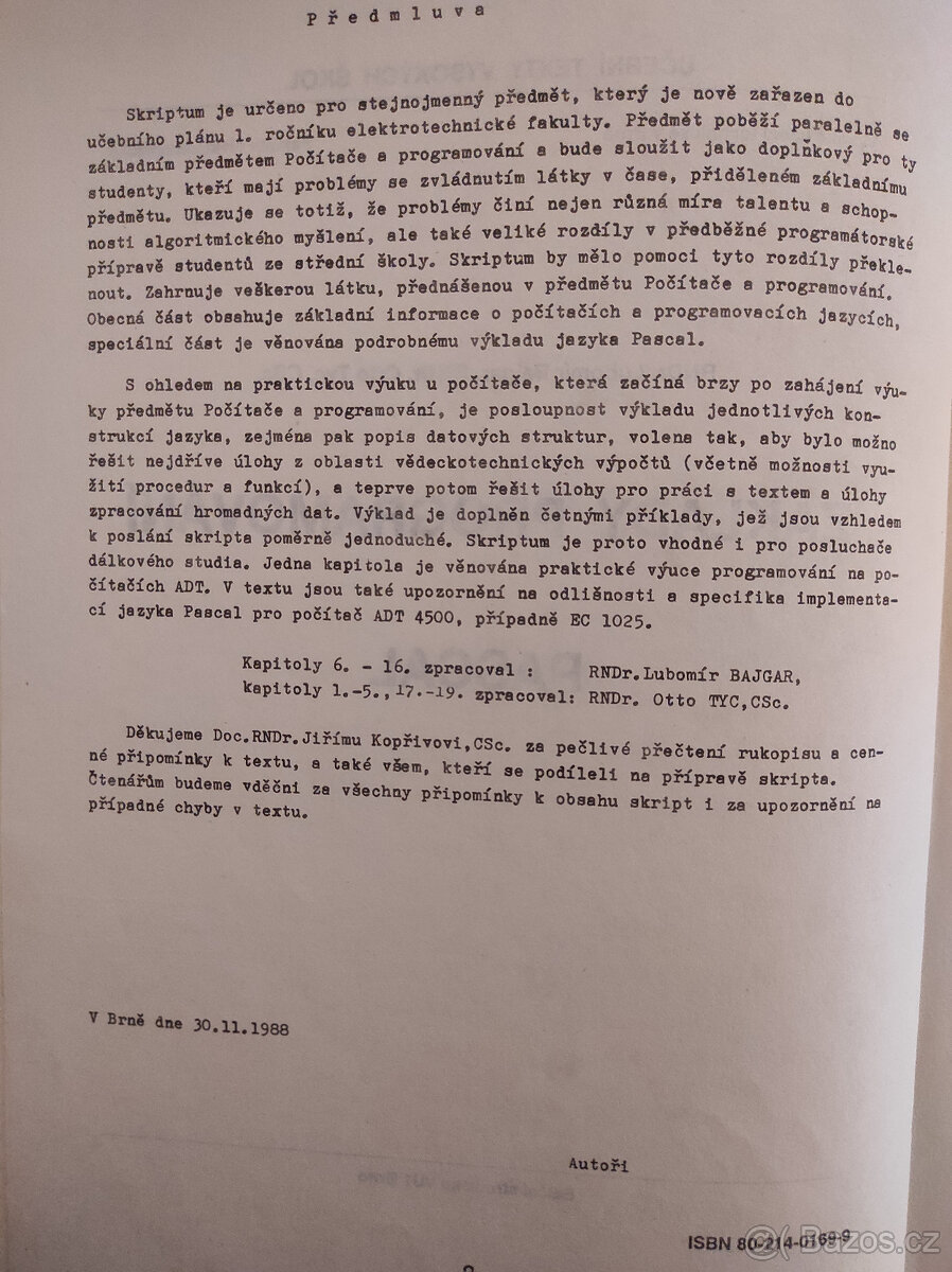 Základy programování Pascal - 2