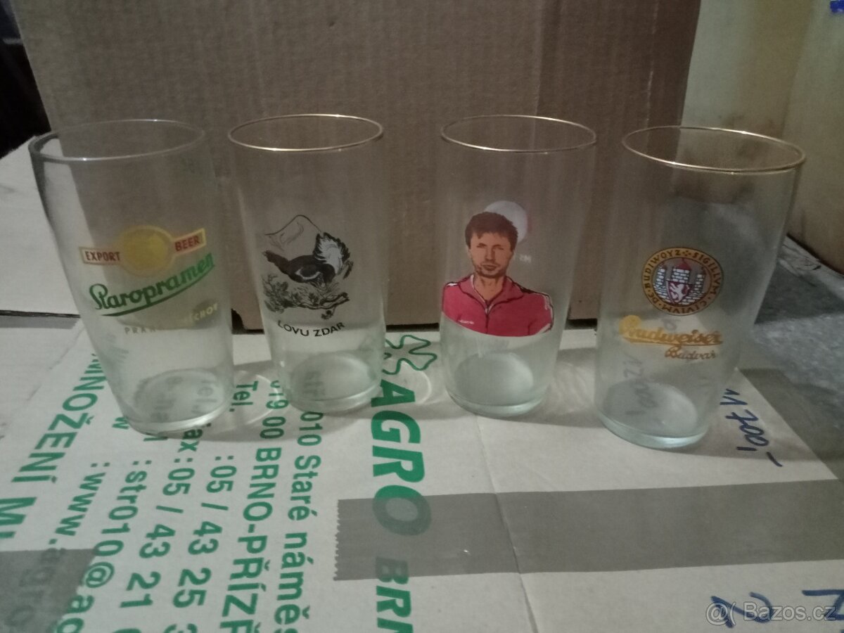 pivní sklenice - půllitr - 2
