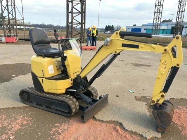 Rýpadlo mini rypadlo Yanmar VIO 10-2A bagr - 2