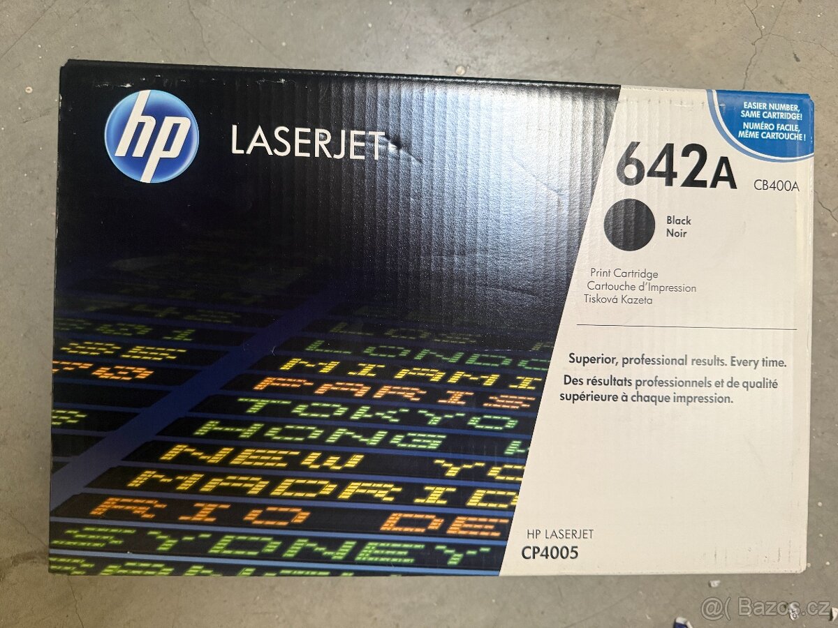 🖨️ HP CB400A (642A) – černý originálnà toner – 7 500 stran - 2