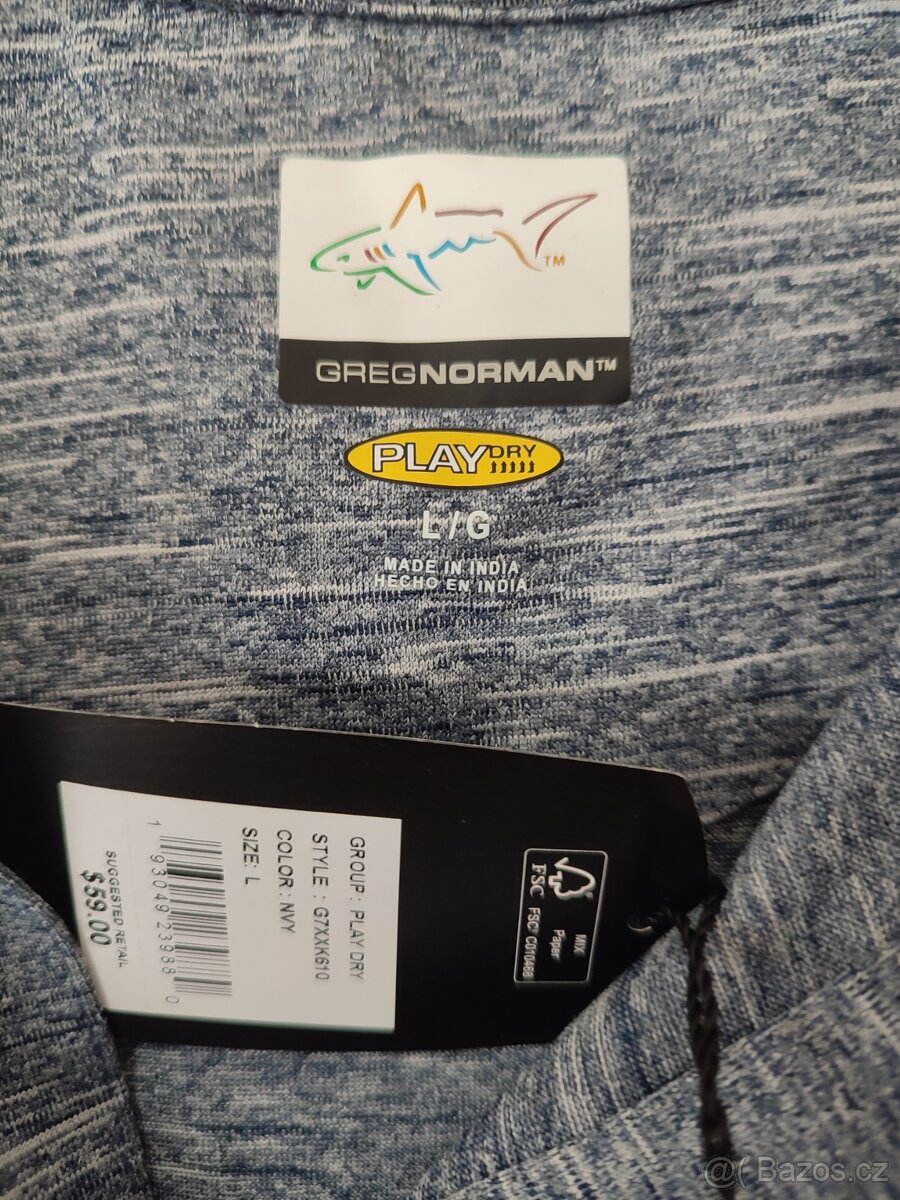Golfová polokošile Greg Norman - 2