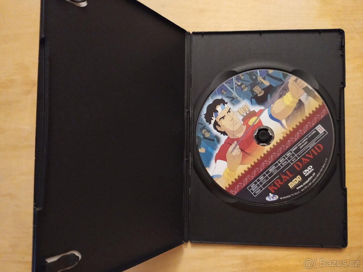 DVD Král David, animovaný - 2