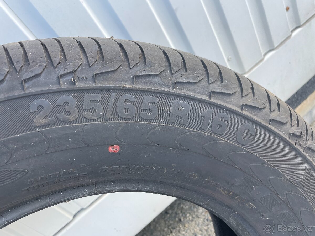 1ks Continental Vanco 2 - 235/65R 16C Nová - 2