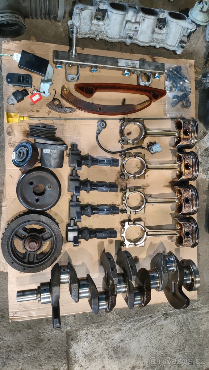 MX-5 NC, motory 2.0 a 1.8, 2.0 na díly - 2