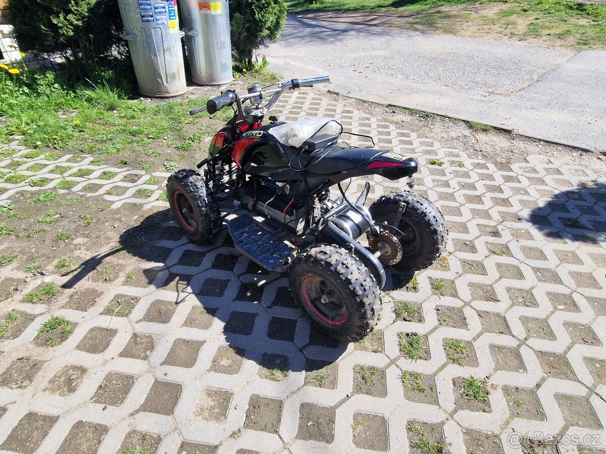 Dětská čtyřkolka Nitro 800w - na díly