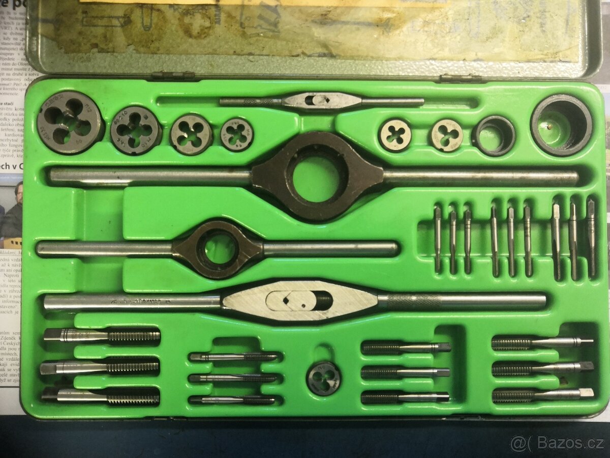 P:sada závitníků narex M1 HSS - 2