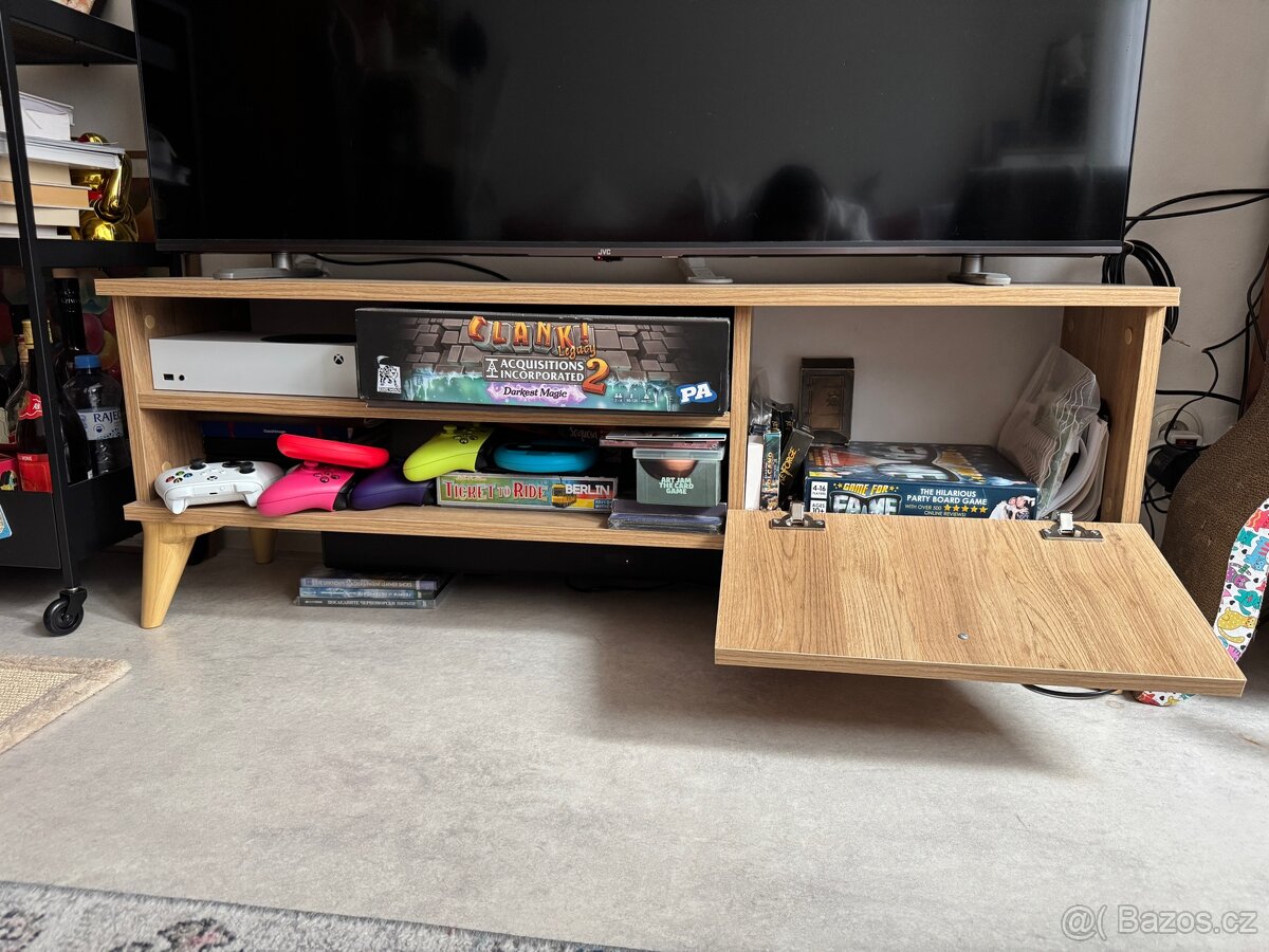 Tv stolek Retro Dub - 2