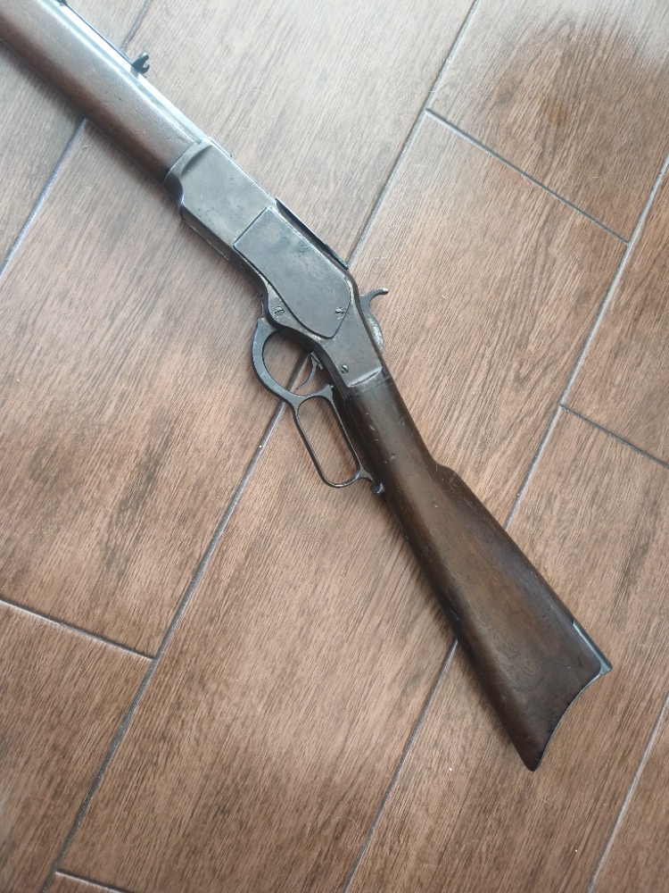 Puška Winchester 1873 ráže 44-40 pěkný stav a super vývrt - 2
