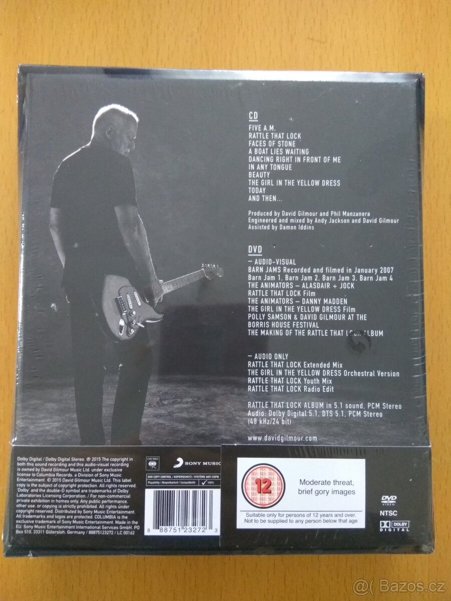 DAVID GILMOUR - De Luxe edice - CD + DVD+ plakát atd. - 2