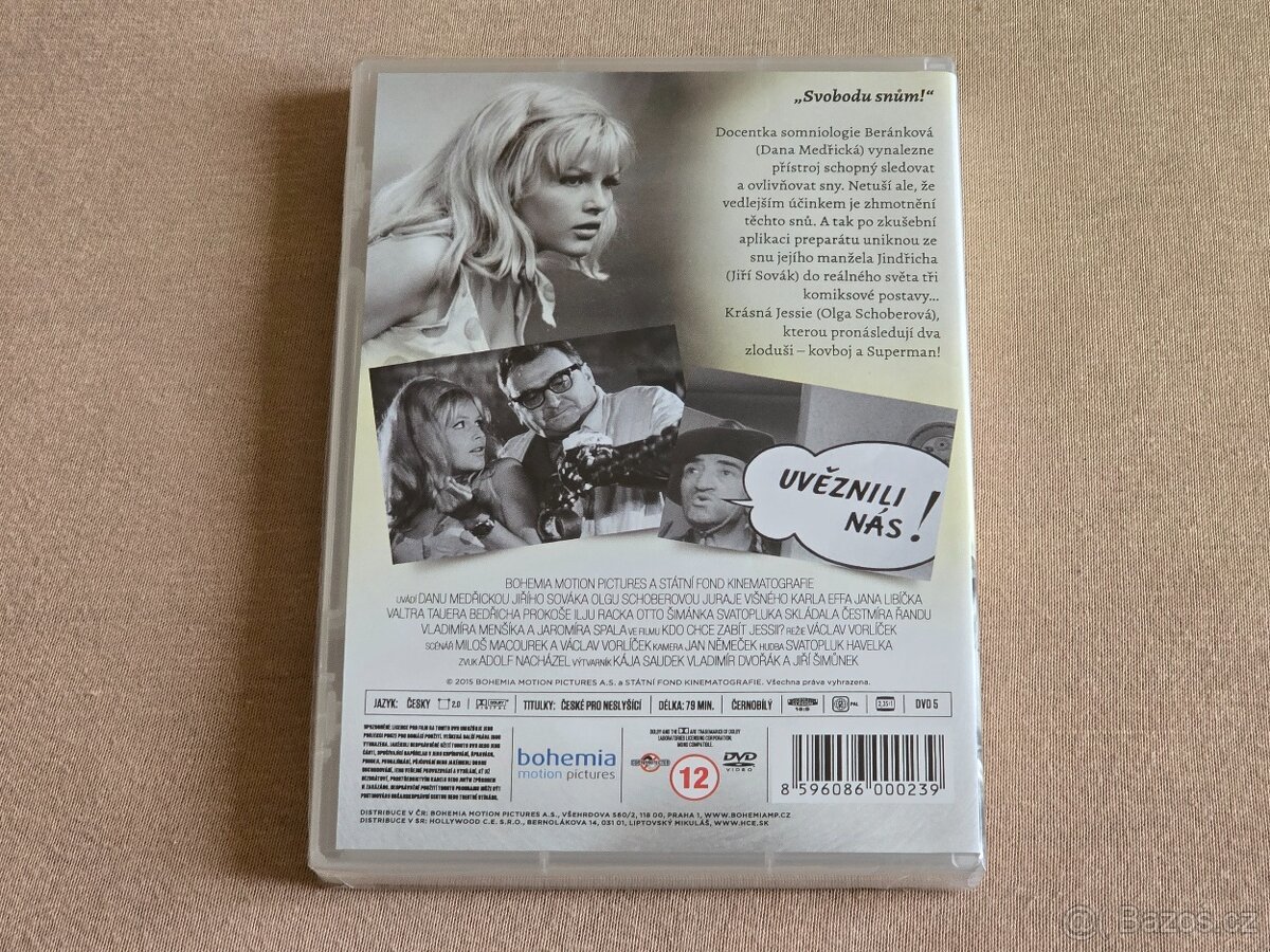 KDO CHCE ZABÍT JESSII? (DVD) Dana Medřická, Jiří Sovák - 2