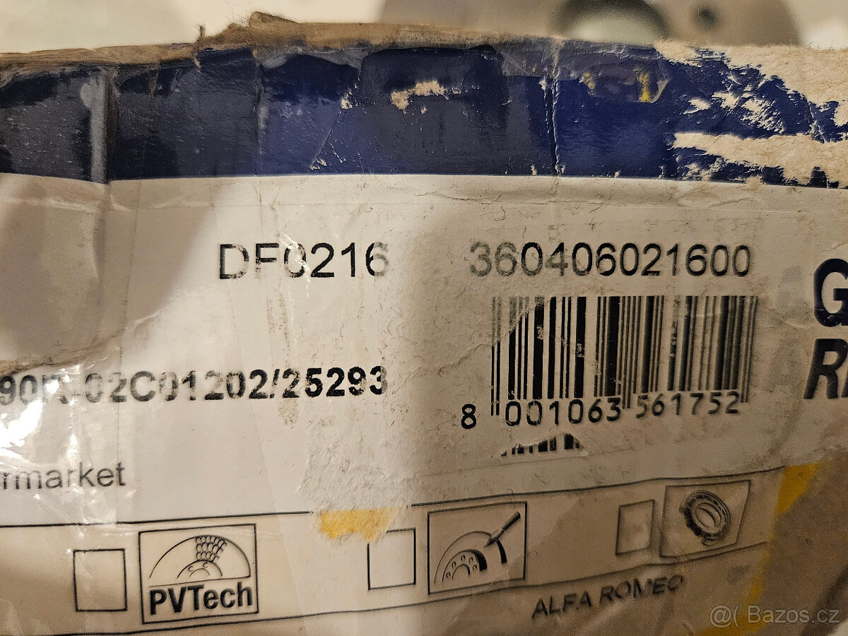 Nové zadní brzdové kotouče Fiat Barchetta - 2