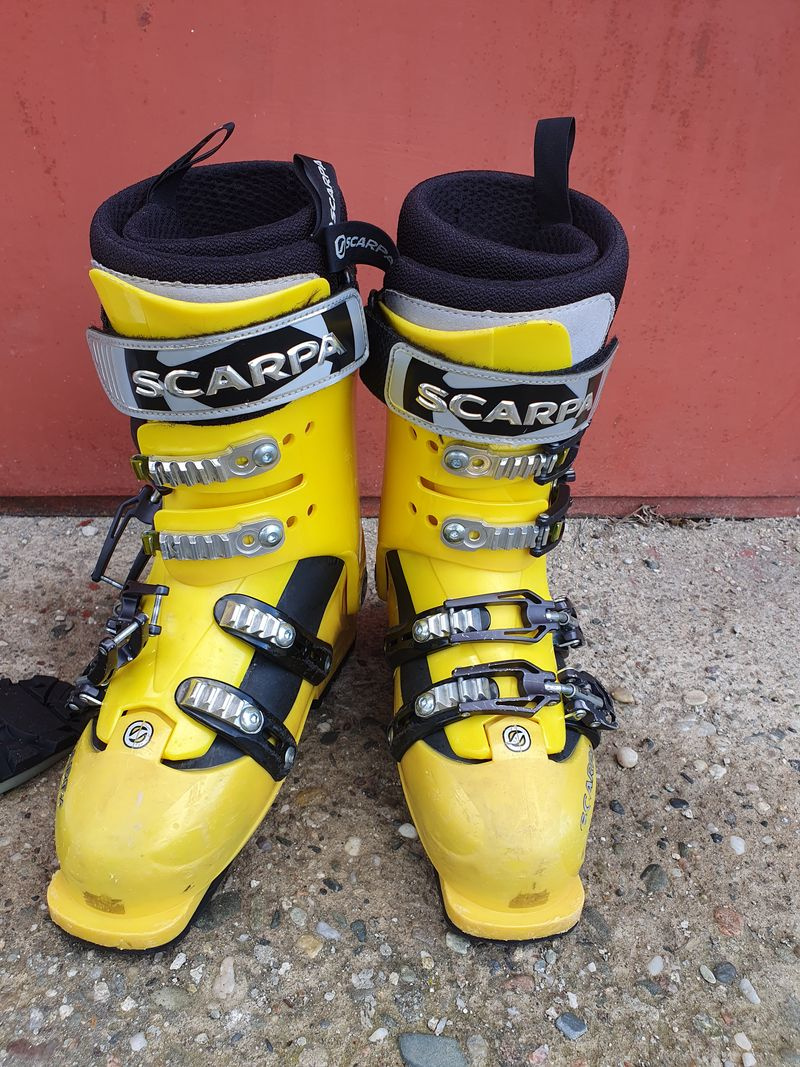 Lyžáky SCARPA Huricane vel 40-41 MP 25,5. jak nove - 2