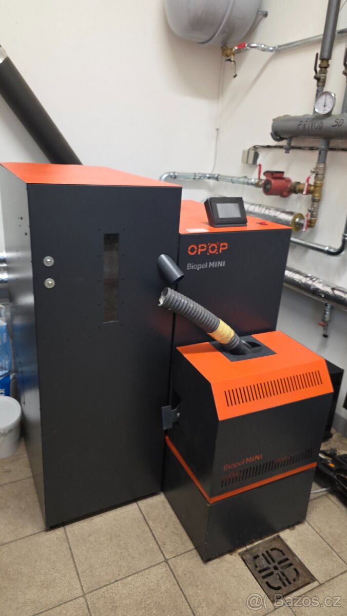 Peletový kotel OPOP BIOPEL MINI KOMPAKT PLUS 40kW - 2