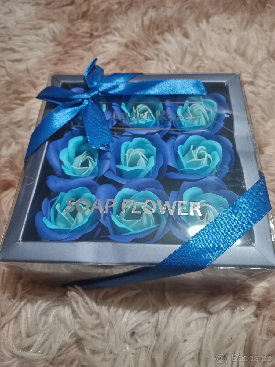 Mýdlové růže - dárkové balení - 2