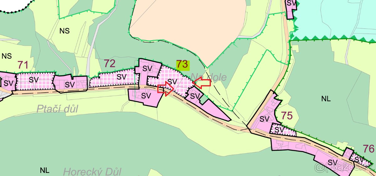 St. pozemky na prodej - Nedamov - 2