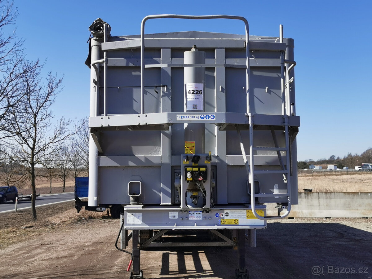 Prodám sklápěčkový návěs STAS S300CX 50m3 - 2