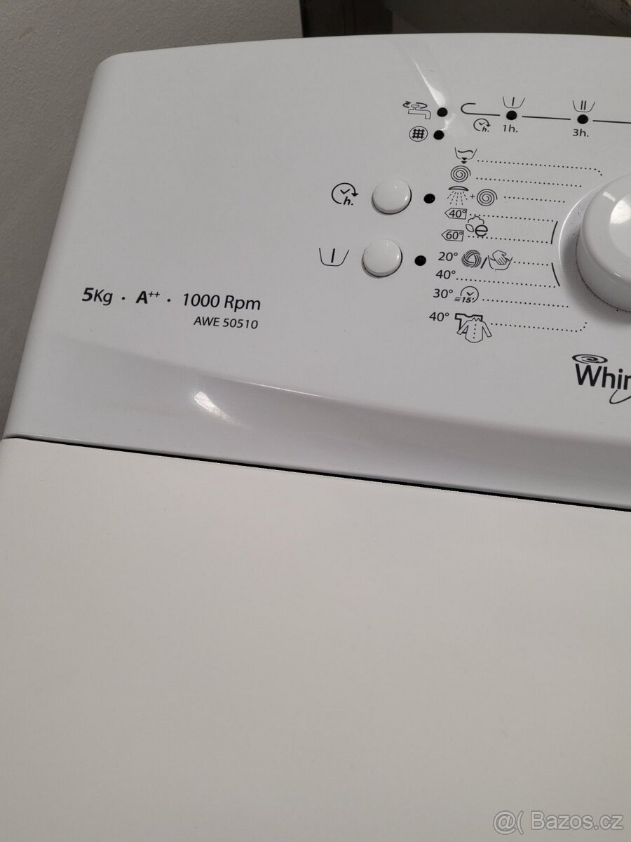 úzká Whirlpool pračka úsporná třída A++ - 2