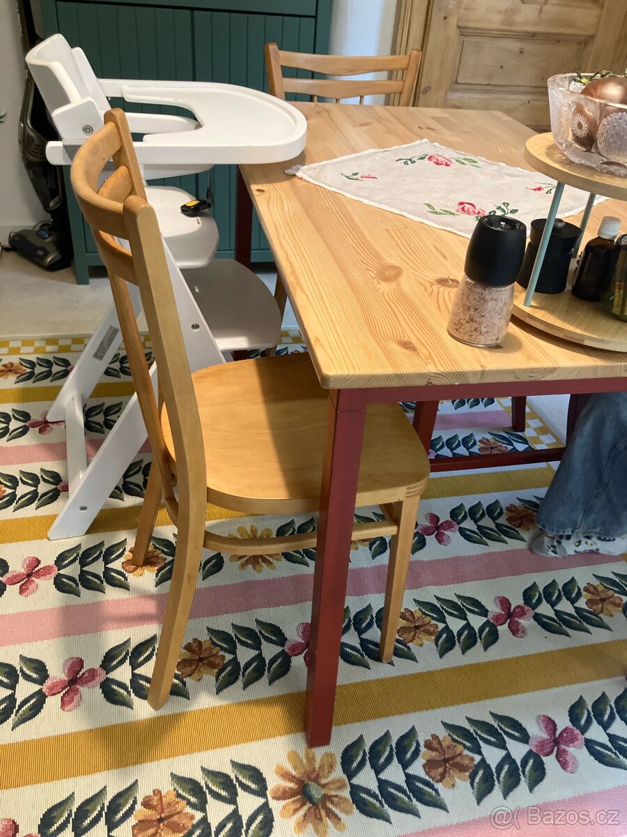 Ikea stul Pinntorp a židle - 2