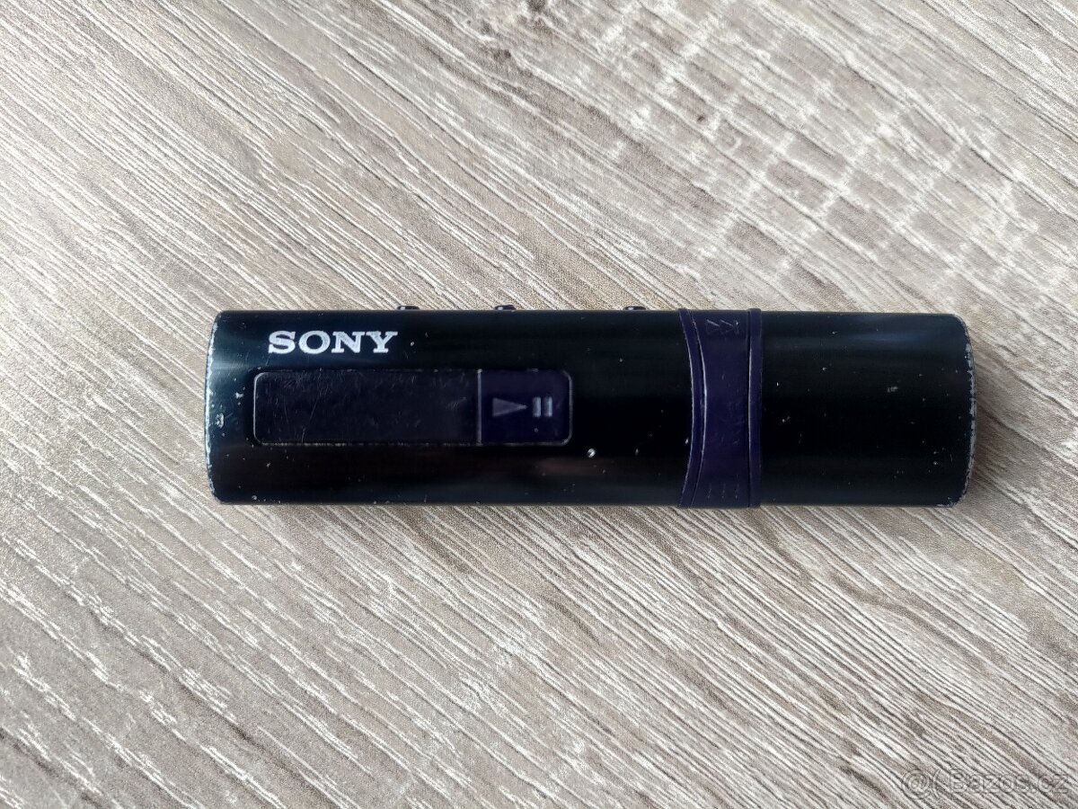 Černý MP3 přehrávač Sony NWZ-B183F - 2