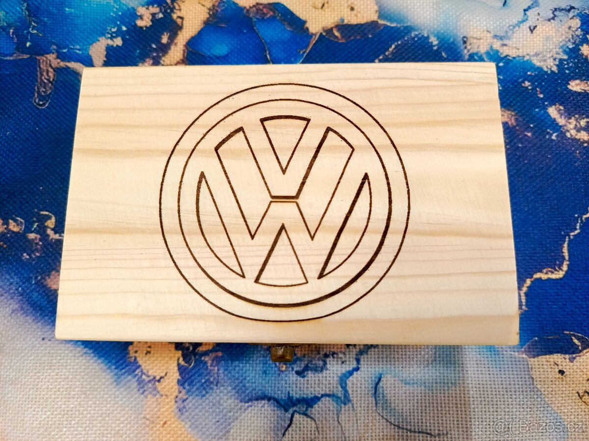 Dřevěná krabička Volkswagen - 2