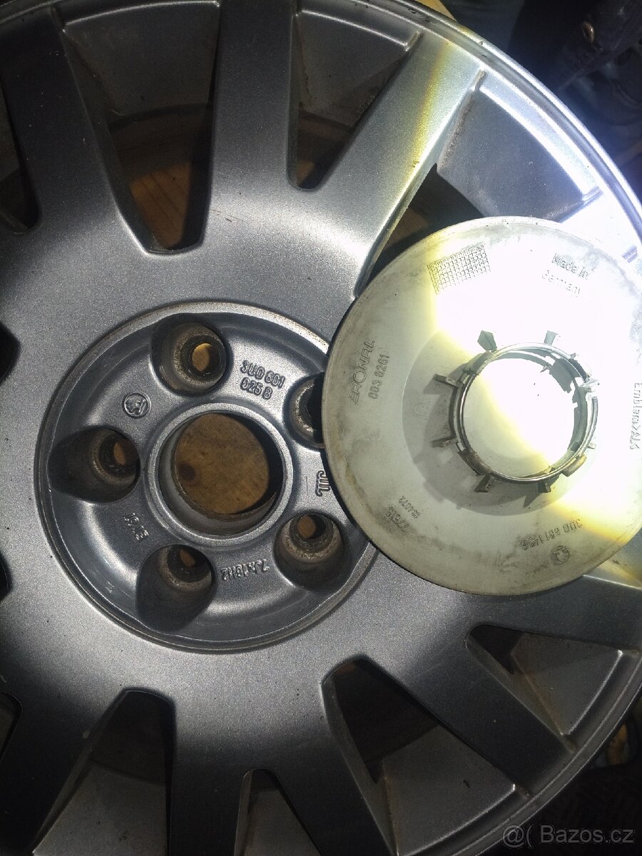6x Originální ALU disky Škoda - 2