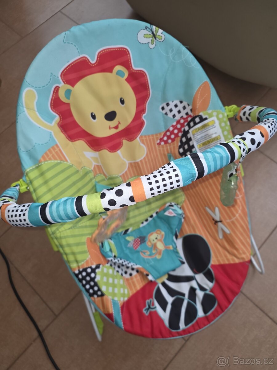 Vibrační lehátko + houpačka - 2