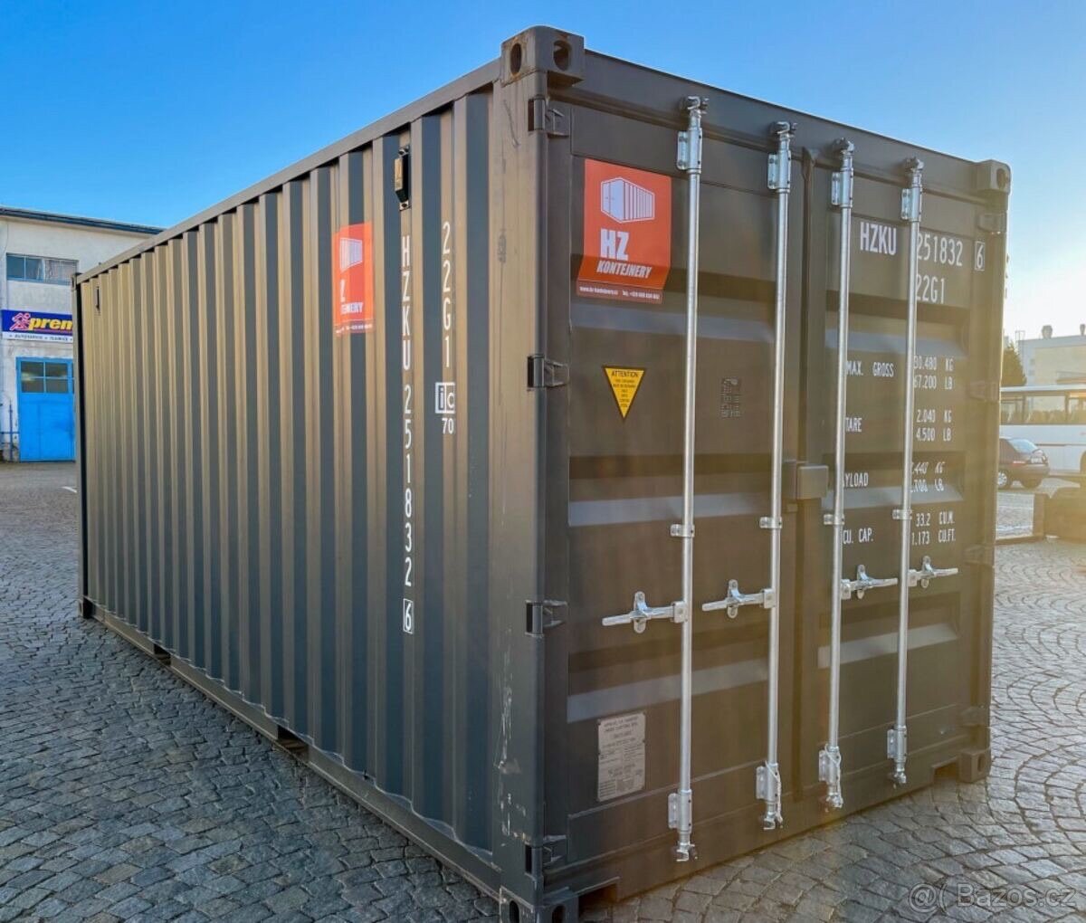 Lodní kontejner 20 - ÚSTÍ NAD LABEM - ŠEDÝ - 2
