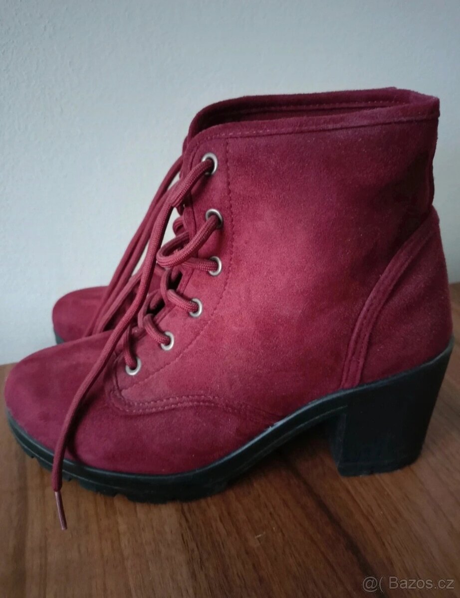 Šněrovací kotníkové boty - 2