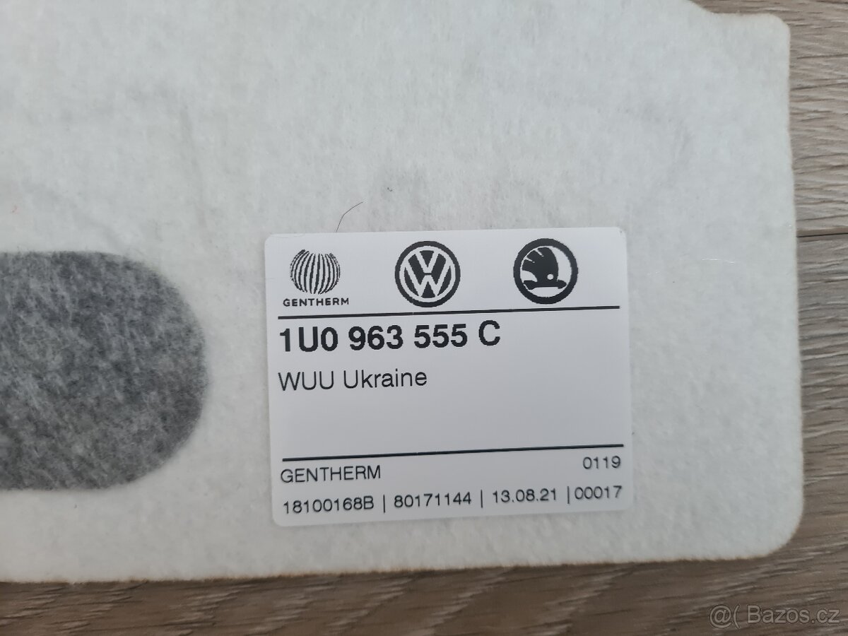 NOVÁ Dečka výhřevu sedáku Octavia 1 - ORIGINÁL - 2