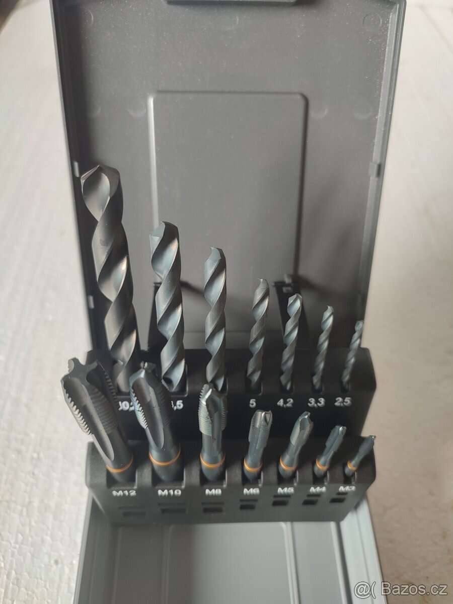 Profesionální sada závitníků a vrtáků Eyltool (HSS-E) – NOVÁ - 2