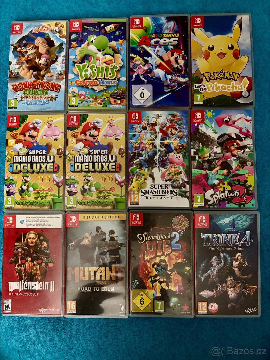 Nintendo Switch Hry Witcher, Mario, Zelda, Minecraft a další - 2