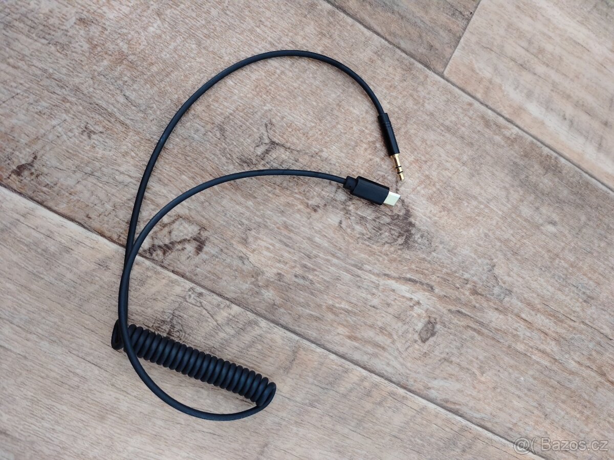 Vention Type-C (USB-C) to 3.5mm Male Spring Audio Cable 1m B - 2